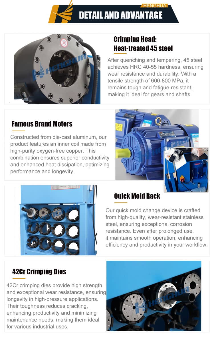 HF32D Hydraulic Hose Crimper